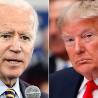 Joe Biden në fushatë, Trump në gjyq penal