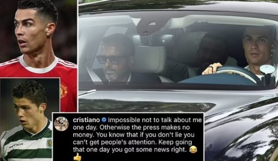 Cristiano Ronaldo flet për herë të parë për ‘gënjeshtrat’ rreth transferimit të tij