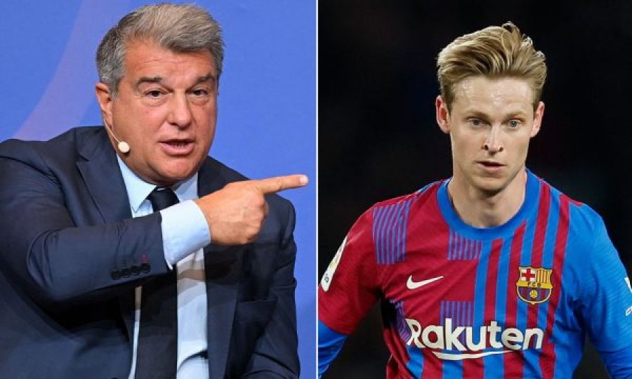 Laporta flet për situatën e Frenkie de Jong, thotë se Barcelona dëshiron që ai të mbetet në skuadër