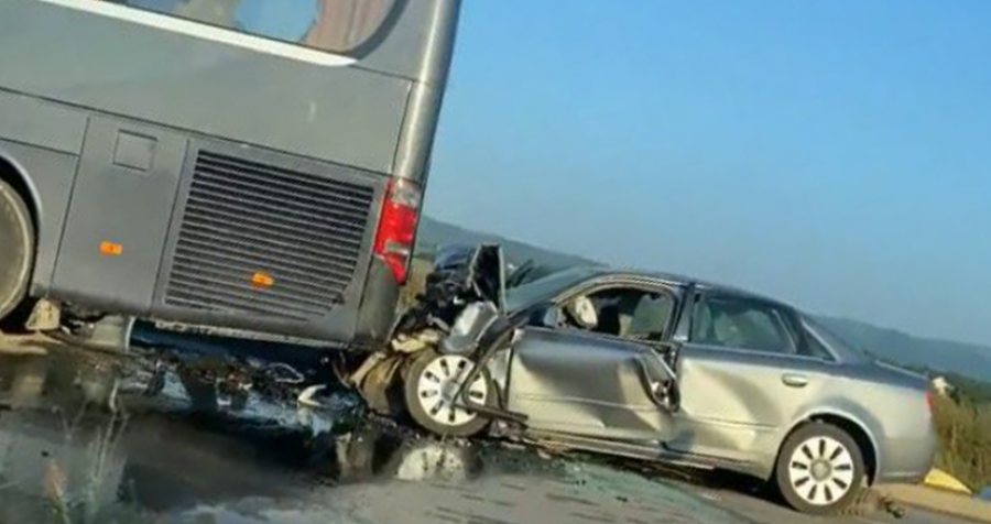 Arrestohet shoferi i autobusit në të cilën u aksidentua vetura në Podujevë