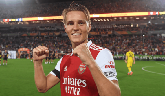 Martin Odegaard, kapiteni i ri i Arsenalit