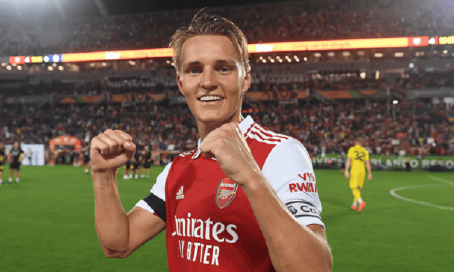 Martin Odegaard, kapiteni i ri i Arsenalit