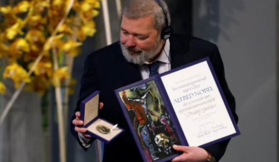 Gazetari rus nxjerr në ankand medaljen e çmimit “Nobel” për të ndihmuar fëmijët ukrainas