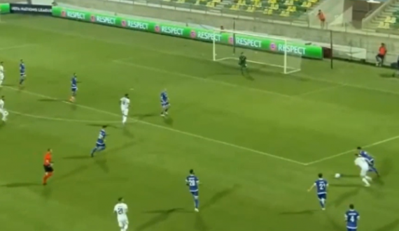 Zhegrova shënon super gol për Kosovën