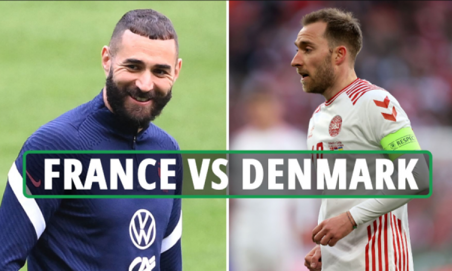 Franca dhe Danimarka do të zhvillojnë sonte ndeshjen e parë 