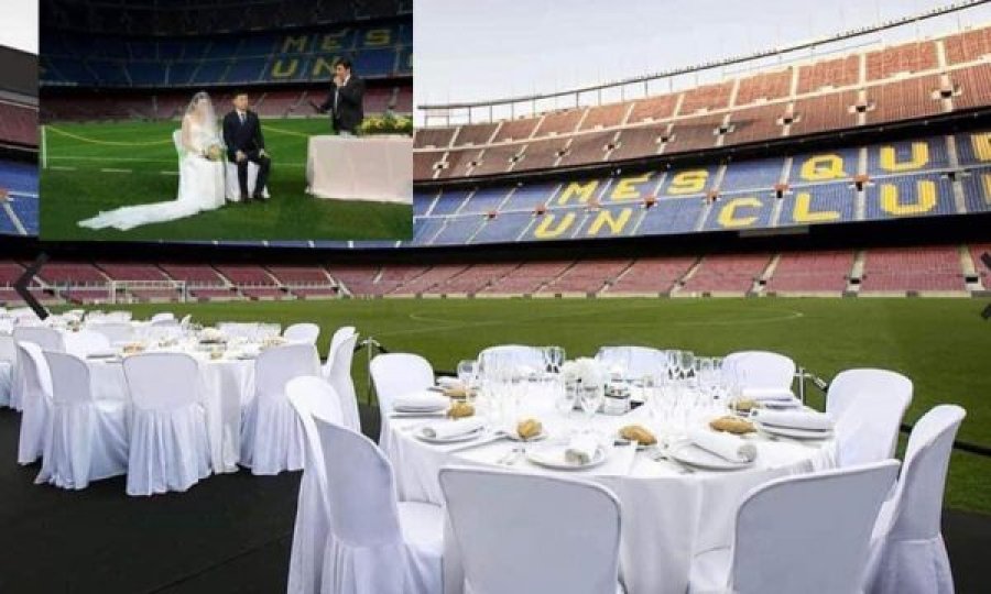 Kriza e madhe financiare, Barcelona lejon mbajtjen e dasmave në “Camp Nou”, këto janë çmimet
