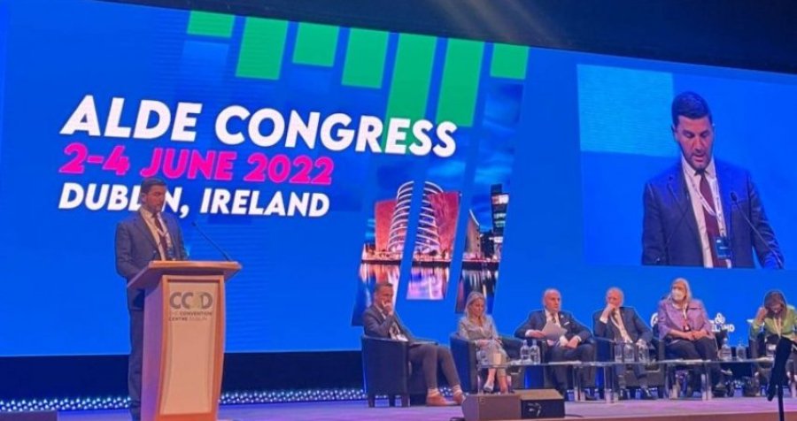 Krasniqi në Kongresin e ALDE në Irlandë: Evropa të hapë dyert për Kosovën