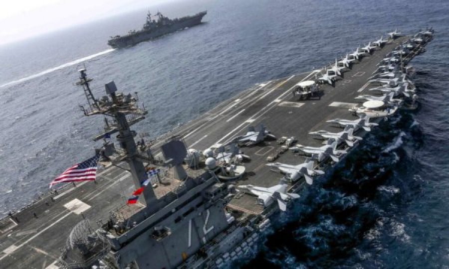 SHBA tregon “muskujt” në Baltik, mbërrin luftanija amfibe