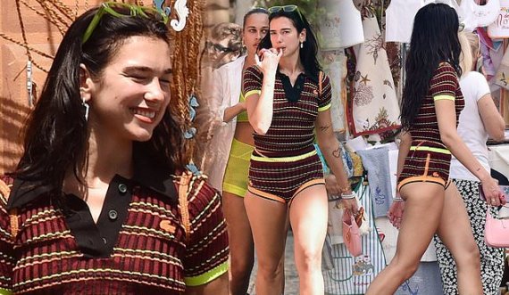 Dua Lipa poston foto ‘hot’, vëmendjen e merr barku i tonifikuar