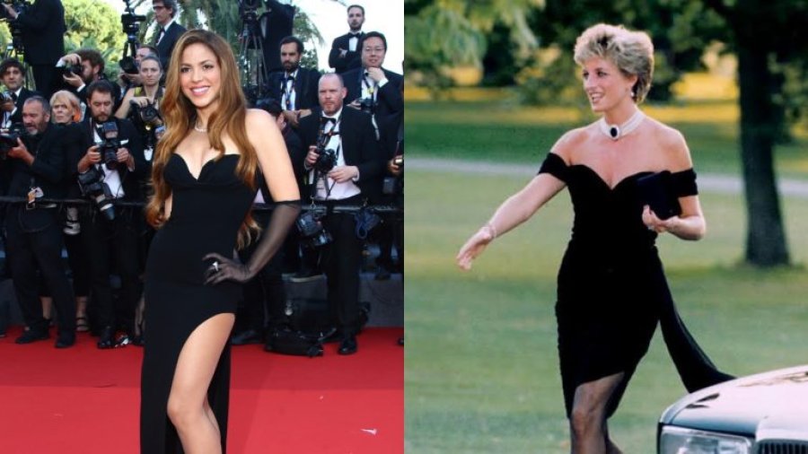 Shakira vesh “fustanin e hakmarrjes” që dikur e veshi Lady Diana