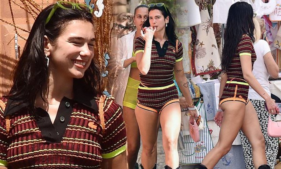 Dua Lipa poston foto ‘hot’, vëmendjen e merr barku i tonifikuar