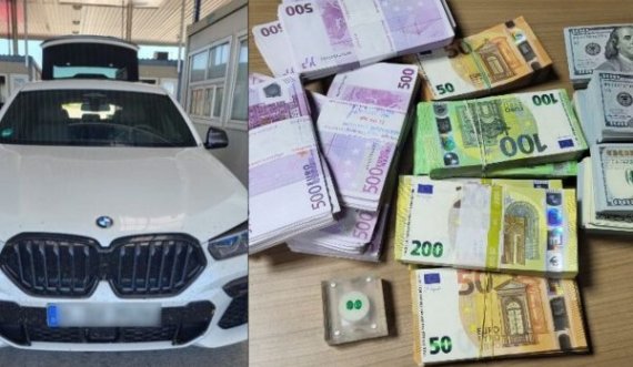 Policia serbe i kapë afro 1 milion euro në një BMW me targa gjermane në vendkalimin kufitar në Preshevë