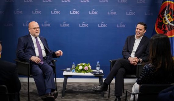 Partia e LDK-së takohet me ambasadorin e SHBA-së, Abdixhiku tregon çfarë kanë folur