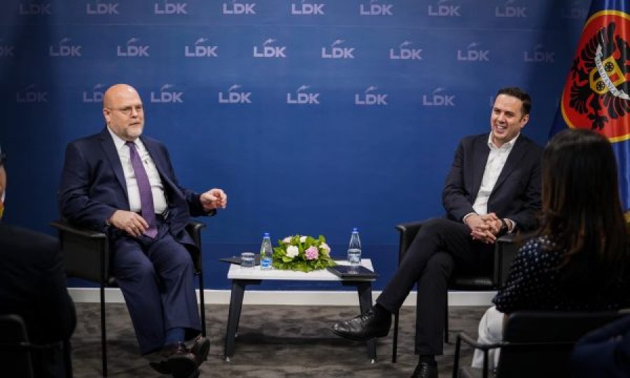 Partia e LDK-së takohet me ambasadorin e SHBA-së, Abdixhiku tregon çfarë kanë folur
