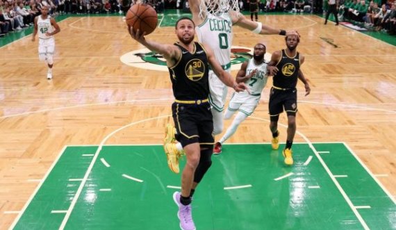 NBA/ Barazohet sërish seria finale, Curry shkëlqen në fitoren e Golden State ndaj Bostonit