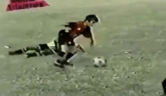 Kur Messi si fëmijë bënte magji në fushë