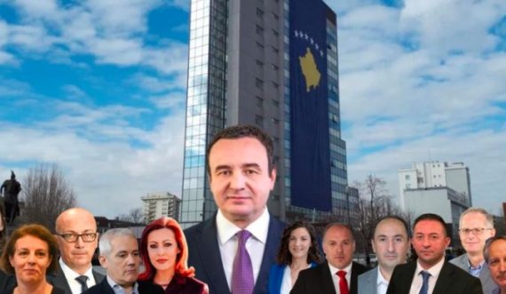 Kabineti 'multimilionësh' i drejtuar nga Albin Kurti