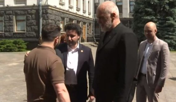 Rama dhe Abazoviç takohen me Zelenskyn në Kiev