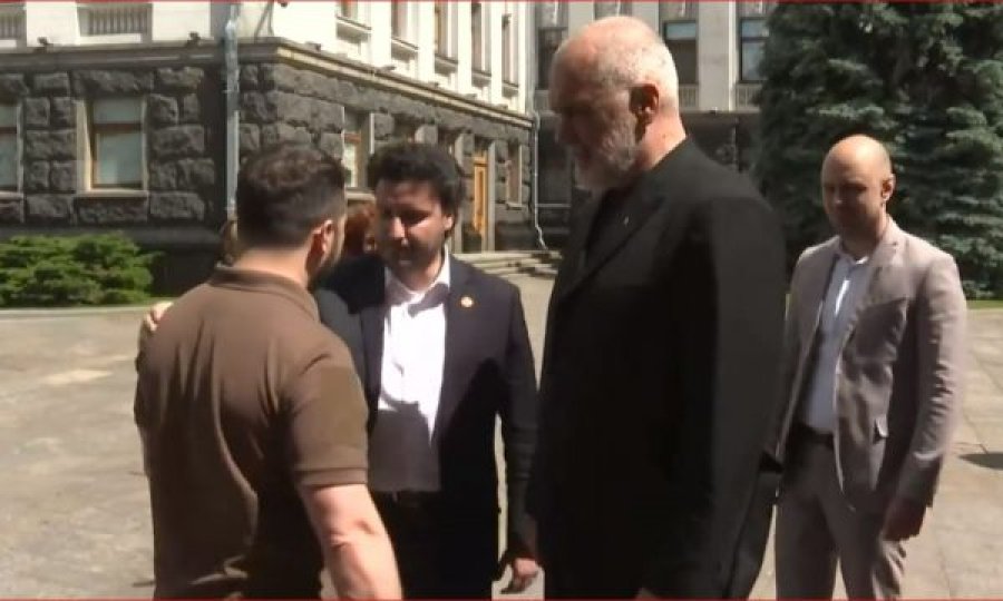 Rama dhe Abazoviç takohen me Zelenskyn në Kiev