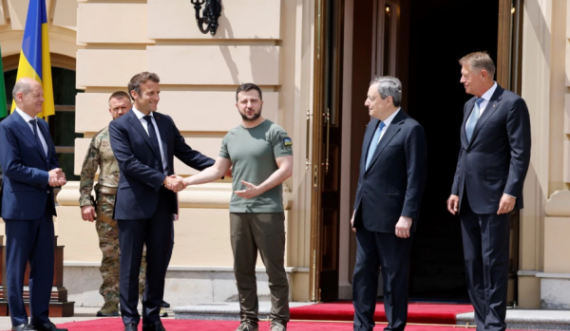 Scholz në Kiev: Kjo luftë duhet të përfundojë