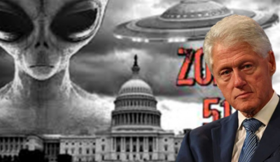 Çfarë ka në Zonën misterioze 51 në Amerikë flet për herë të parë Bill Clinton