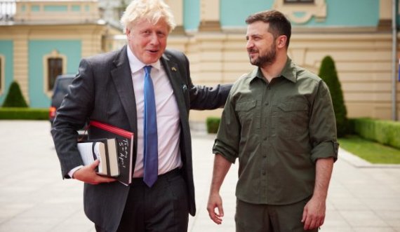 Dorëheqja e Boris Johnson pritet me trishtim në Ukrainë