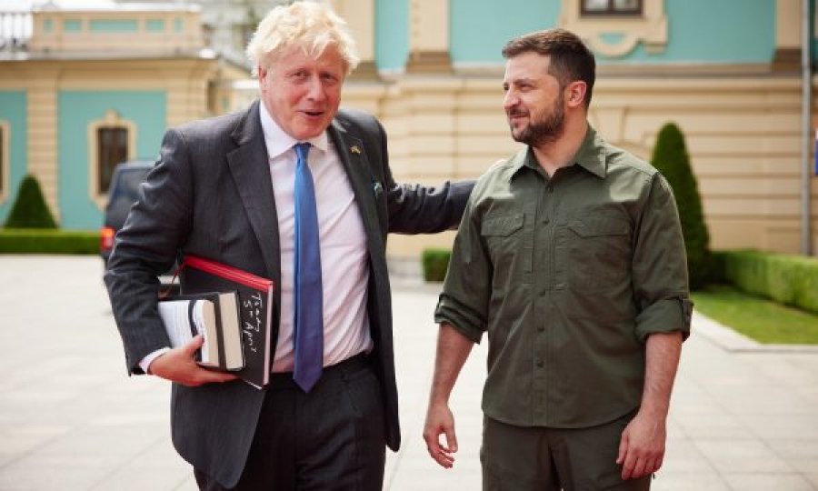 Dorëheqja e Boris Johnson pritet me trishtim në Ukrainë