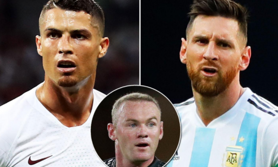“Në sytë e mi, më i madhi ndonjëherë” – Rooney zgjedh Messin para Ronaldos