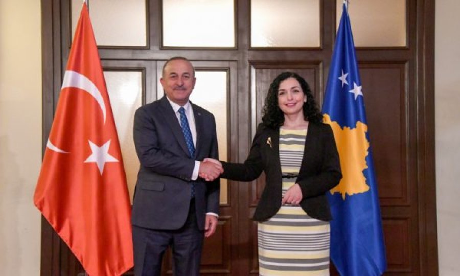 Osmani i kërkon mbështetje Cavusoglut për anëtarësimin e Kosovës në Këshillin e Evropës
