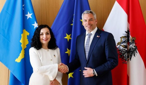 Osmani takon kancelarin austriak: Me të do të rrisim përkrahjen brenda BE-së për vizat