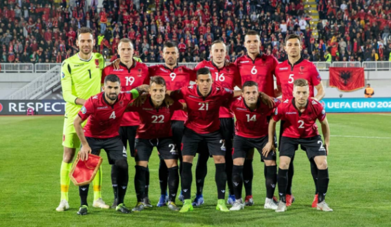 Shqipëria nuk ndryshon pozicion në renditjen e re të FIFA-s