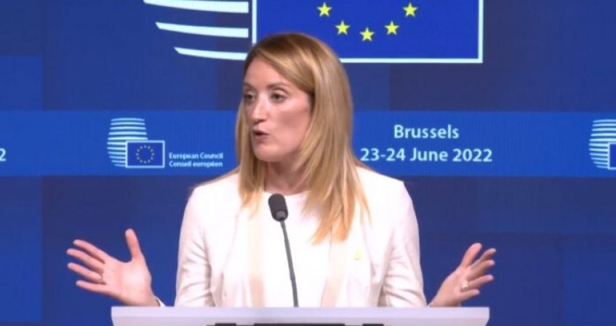 Presidentja e PE-së: Në samit shpreha qëndrimin se Kosovës duhet t’i hiqen vizat