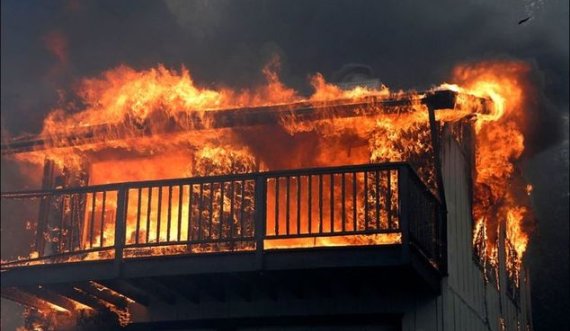 Kaçanik: Përfshihet nga zjarri një shtëpi