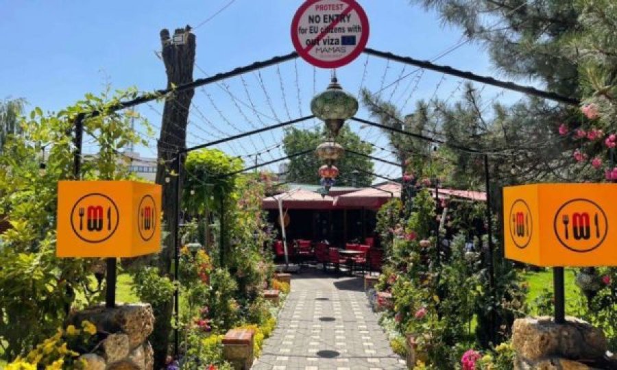 Lokali në Prishtinë ua ndalon hyrjen shtetasve të BE’së në shenjë proteste për vizat