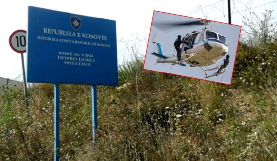 Helikopteri serb lëshon parashutistë në zonën kufitare, dyshohet që hyn edhe në territorin e Kosovës