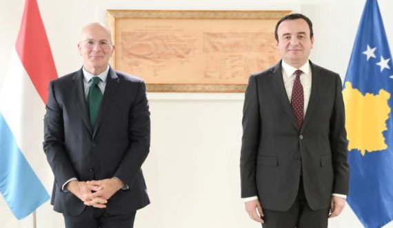 Kurti takon ambasadorin jo-rezident të Luksemburgut në Kosovë