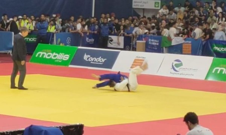 Flaka Loxha mposhtet në çerekfinale të Lojërave Mesdhetare, medaljen do ta kërkojë përmes repesazhit