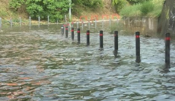 Këtë pamje ka marrë Stacioni i Autobusëve në Prishtinë pas reshjeve