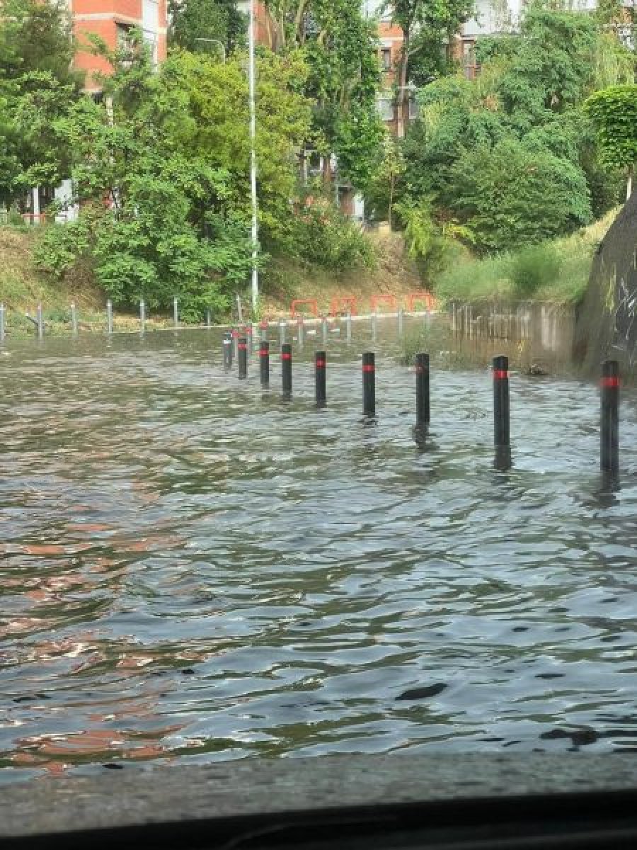 Këtë pamje ka marrë Stacioni i Autobusëve në Prishtinë pas reshjeve