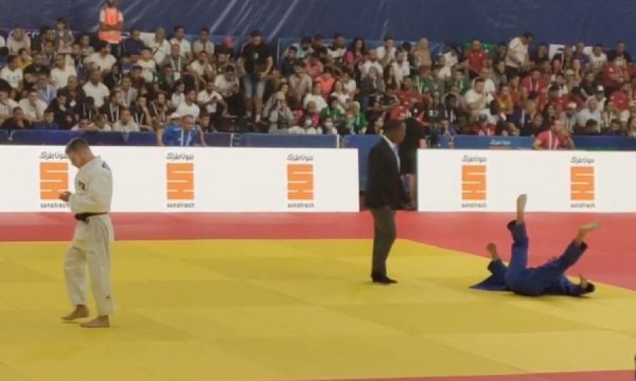 Akil Gjakova shkon në gjysmëfinale të Lojërave Mesdhetare, i afrohet medaljes