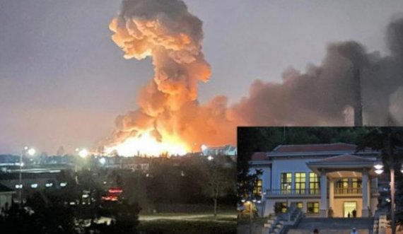 Pamje të shkatërrimit të qytetit në periferi të Kievit dhe Donetsk