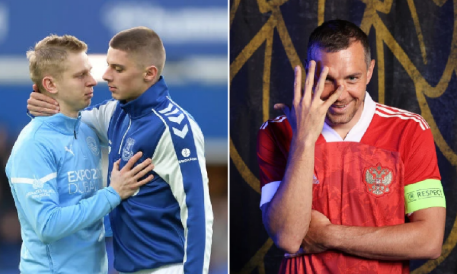 Ukrainasi i Evertonit sulmon ashpër futbollistët rus: Ju dhe fëmijët e juaj do të jetoni të mbyllur