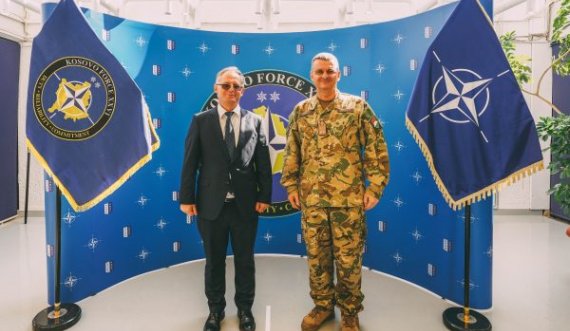 Bislimi takon komandantin e KFOR-it
