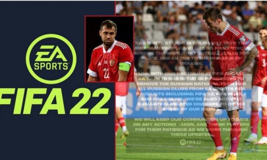 Rusia largohet edhe nga video-lojërat, s’është më pjesë e “FIFA 2022”