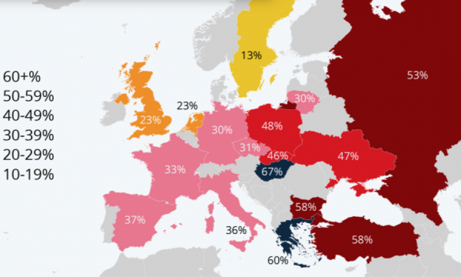 Hulumtimi: Top-lista e popujve në Europë që kanë pretendime territoriale ndaj fqinjve