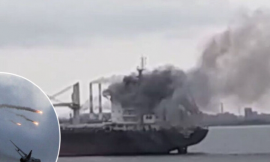 Lufta Ukrainë – Rusi në Detin e Zi, goditet me raketë anija e një shteti tjetër – vritet një person