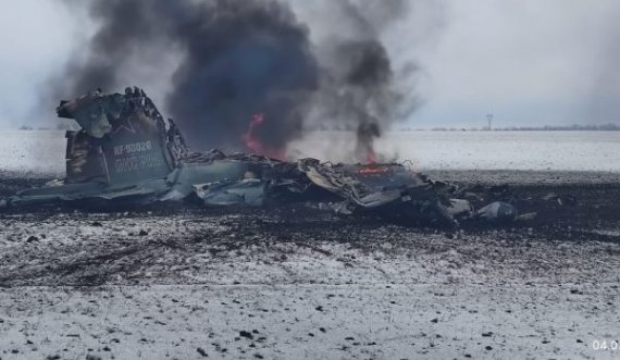 Ukraina rrëzon një avion ushtarak të Rusisë
