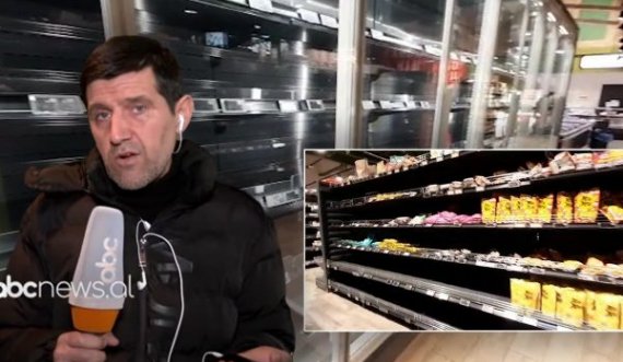 Pamje nga Kievi: Marketet bosh, rusët gjenden kudo
