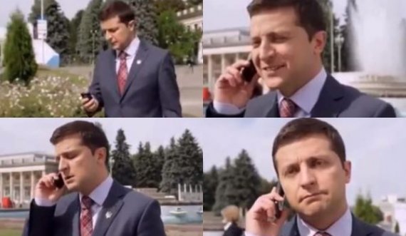 “Telefonata e Merkelit për hyrjen e Ukrainës në BE” nga filmi i Zelenskyt