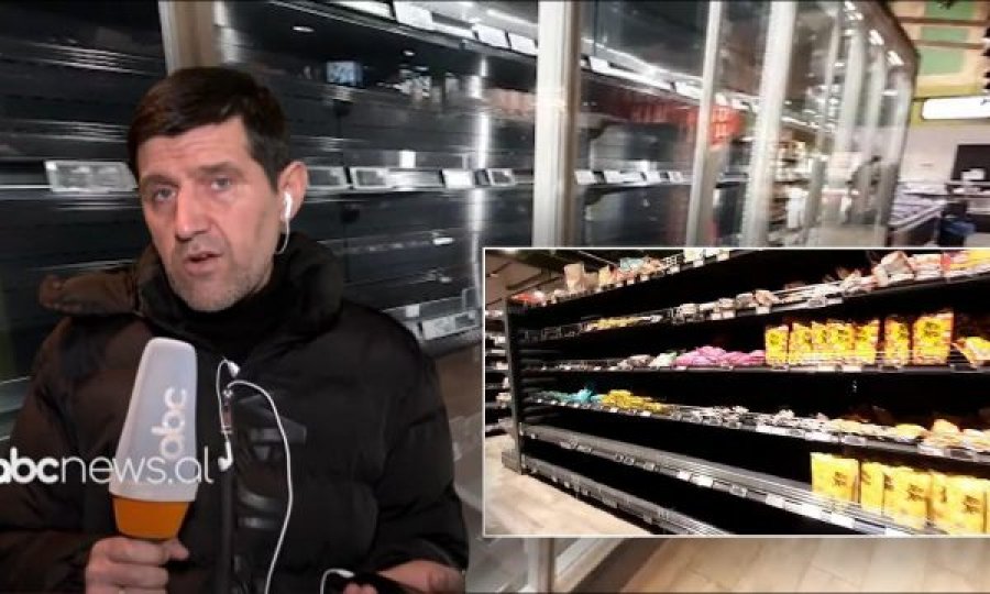 Pamje nga Kievi: Marketet bosh, rusët gjenden kudo